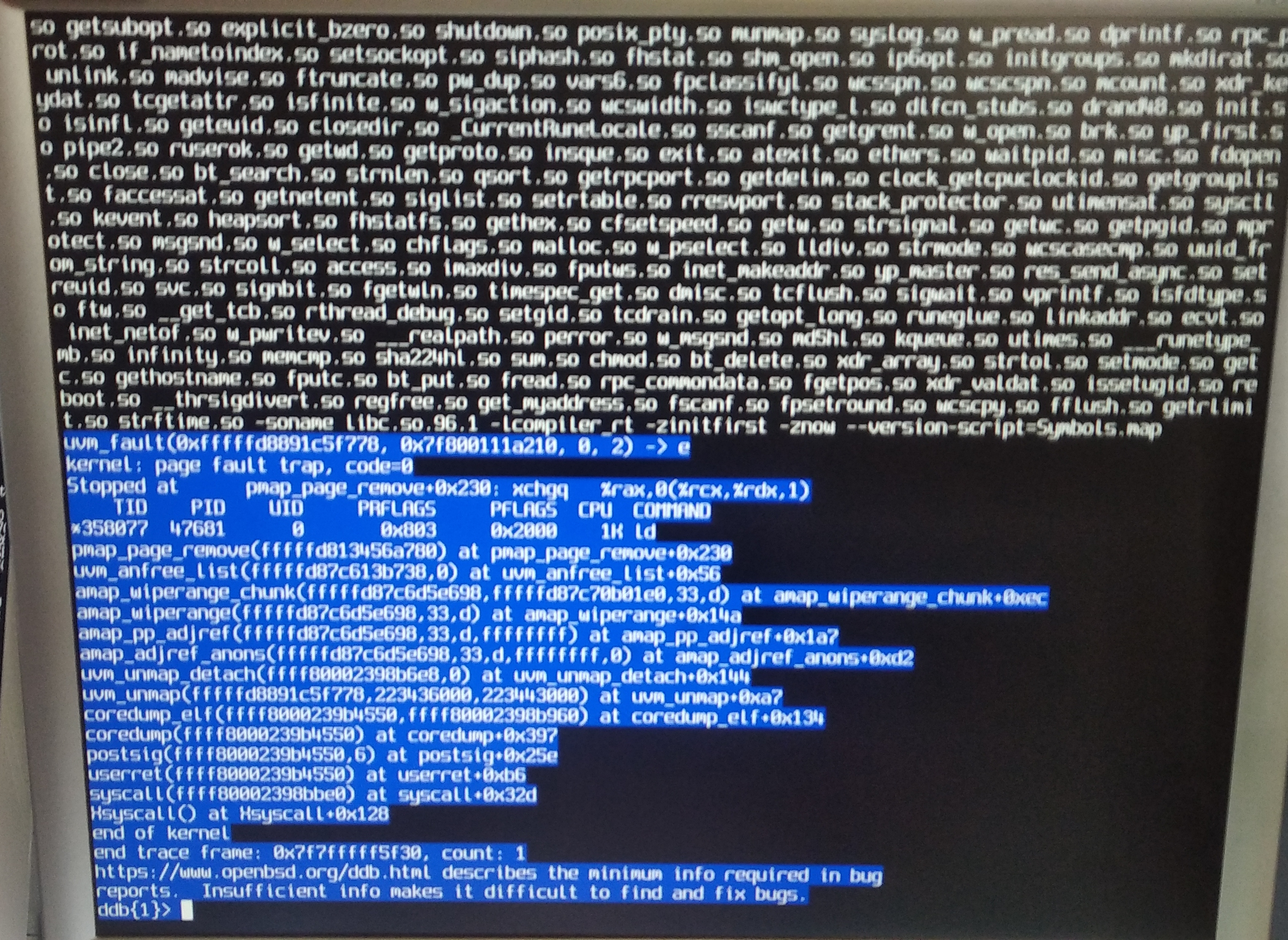 ( OpenBSD 7.0 drm disabled )