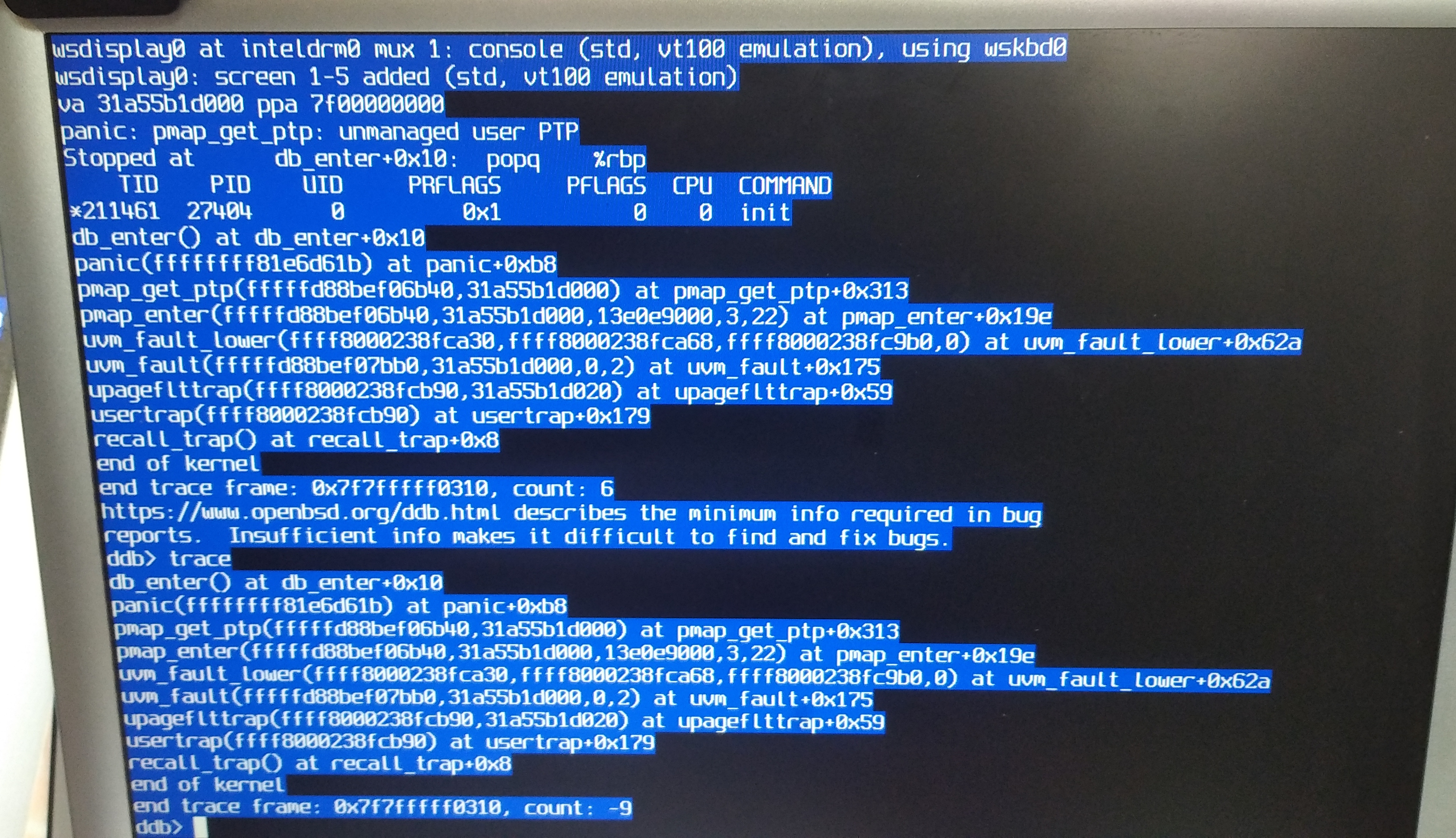 ( OpenBSD 7.0 bsd.sp )