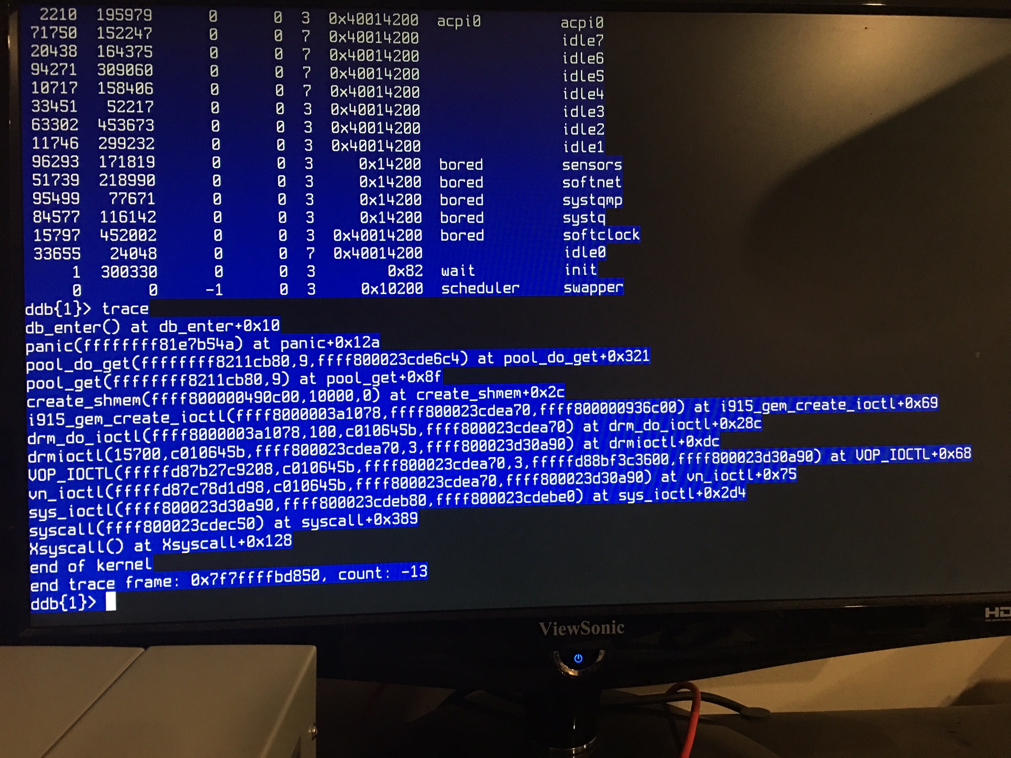 ( OpenBSD 6.9 panic B )